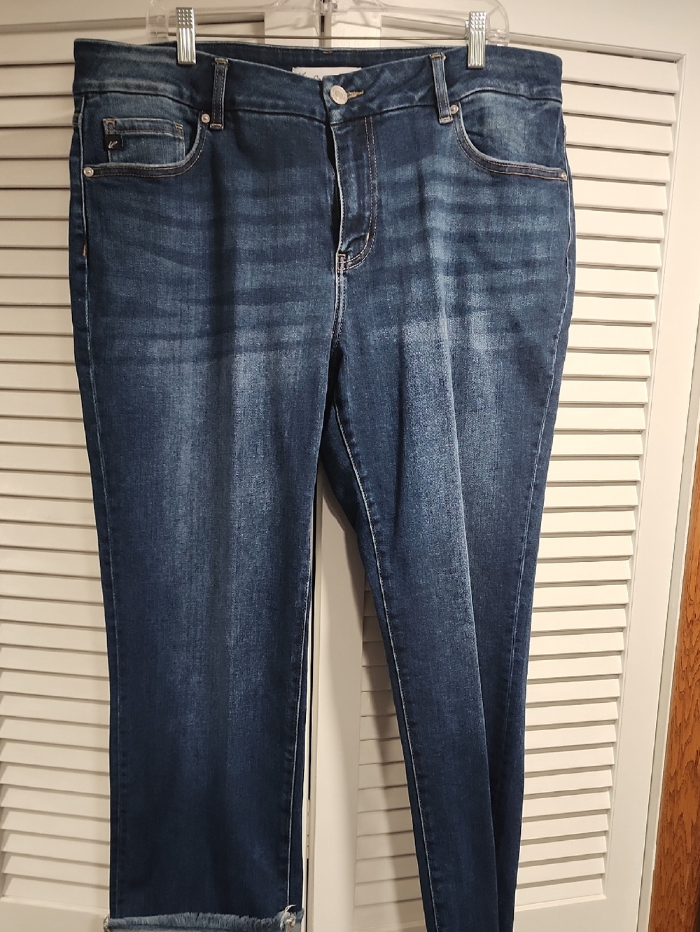 KanCan Straight Leg Dark Blue Jeans